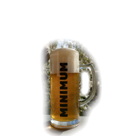 Chope bavaroise en verre 30cl